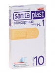 Лейкопластырь, Saniplast (Санипласт) р. 1.9смx7.2см 10 шт